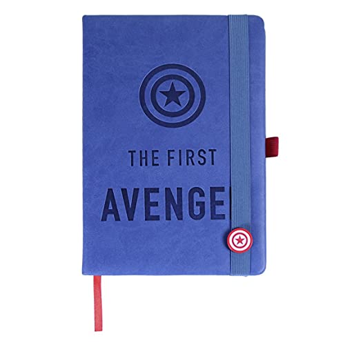 Cerdá - Cuaderno A5 Hojas Blancas del Capitán América de The Avangers - Licencia Oficial de Marvel Studios von CERDÁ LIFE'S LITTLE MOMENTS