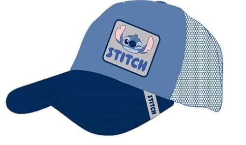 Cerdà Disney Lilo & Stitch Baseballkappe - 100% Baumwolle - Verstellbare Größe - Motiv Stitch - Blau Cerdà Disney Lilo & Stitch Baseballkappe - 100% Baumwolle - Verstellbare Größe - Motiv Stitch - Blau von CERDÁ LIFE'S LITTLE MOMENTS