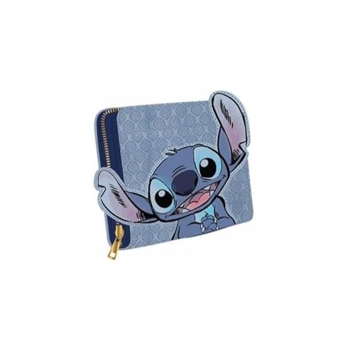 Cerdà Disney Lilo & Stitch Geldbörse 12 cm - 100% Polyester - Motiv Stitch - Blau Cerdà Disney Lilo & Stitch Geldbörse 12 cm - 100% Polyester - Motiv Stitch - Blau von CERDÁ LIFE'S LITTLE MOMENTS