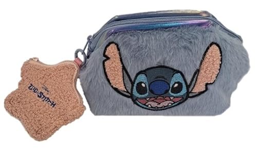 Cerdà Disney Lilo & Stitch Kulturbeutel 18 x 13 x 9 cm - Polyester - Motiv Stitch - Grau Cerdà Disney Lilo & Stitch Kulturbeutel 18 x 13 x 9 cm - Polyester - Motiv Stitch - Grau von CERDÁ LIFE'S LITTLE MOMENTS