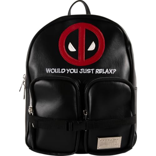 Cerdà Marvel Deadpool Rucksack - Kunstleder - Schwarz Cerdà Marvel Deadpool Rucksack - Kunstleder - Schwarz von CERDÁ LIFE'S LITTLE MOMENTS