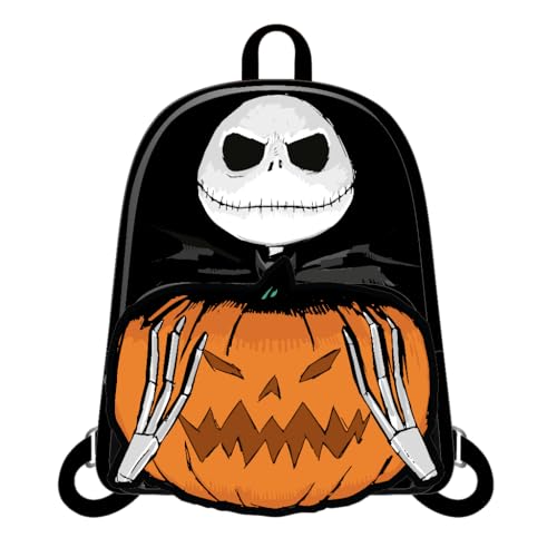 Cerdà Nightmare Before Christmas Rucksack - Kunstleder - Jack Skellington- und Kürbismotiv - Schwarz Cerdà Nightmare Before Christmas Rucksack - Kunstleder - Jack Skellington- und Kürbismotiv - Schwarz von CERDÁ LIFE'S LITTLE MOMENTS
