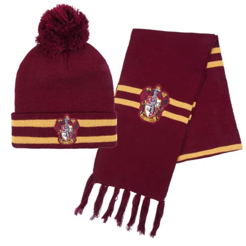 Harry Potter Junior Beanie & Schal Gryffindor Burgunderrot Harry Potter Junior Beanie & Schal Gryffindor Burgunderrot von CERDÁ LIFE'S LITTLE MOMENTS