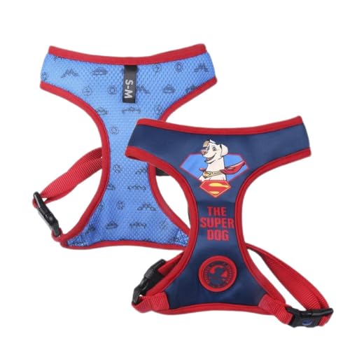 Hundegeschirr DC Pets Blau S/M von CERDÁ LIFE'S LITTLE MOMENTS