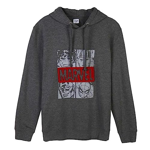 Marvel - Logo - Sweat à Capuche Coton (S) von CERDÁ LIFE'S LITTLE MOMENTS