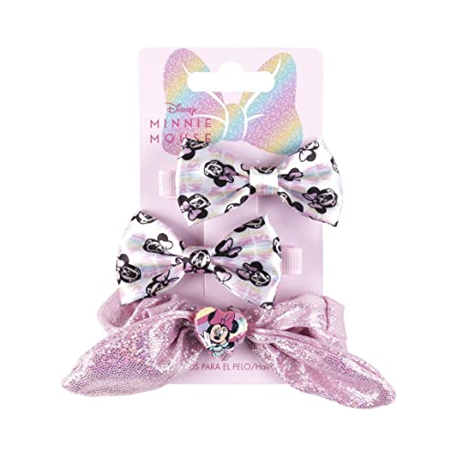 Minnie Mouse Haar-Accessoires, Rosa, 3 Stück Minnie Mouse Haar-Accessoires, Rosa, 3 Stück von CERDÁ LIFE'S LITTLE MOMENTS