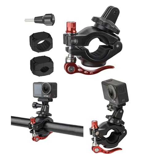 CERFFOOL Fahrrad Halterung Holder Stand für DJI Osmo Action 5 Pro 4 3 Insta360 GO 3 GoPro Hero Black 13 12 11 10 9 Fahrrad Action Kamera Zubehör von CERFFOOL