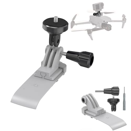 CERFFOOL Halterung für Action-Kamera, für DJI Air 3 Drohne für DJI Action 5 Pro 4/GoPro Hero 13 12 Black/Insta360 GO 3S 3/Insta360 X4 X3 Kit Adapter Verlängerung Zubehör von CERFFOOL