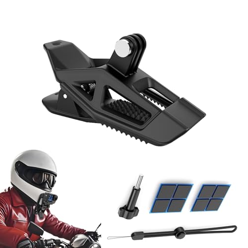 CERFFOOL Halterung für Motorradhelm, Kinn für GoPro Hero 13, 12, Insta360, X5, X4, Ace Pro 2, für DJI Osmo Action 5 Pro 4 3, leicht, Silikon, rutschfest, Clip-Halterung für Action-Kamera-Zubehör CERFFOOL Halterung für Motorradhelm, Kinn für GoPro Hero 13, 12, Insta360, X5, X4, Ace Pro 2, für DJI Osmo Action 5 Pro 4 3, leicht, Silikon, rutschfest, Clip-Halterung für Action-Kamera-Zubehör von CERFFOOL