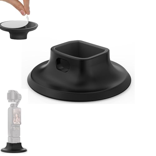 CERFFOOL Selbstklebende Basishalterung für DJI Osmo Pocket 3, Schreibtischhalterung aus Silikon, rutschfest, stabil, leicht und kompakt, für Action-Kamera-Zubehör CERFFOOL Selbstklebende Basishalterung für DJI Osmo Pocket 3, Schreibtischhalterung aus Silikon, rutschfest, stabil, leicht und kompakt, für Action-Kamera-Zubehör von CERFFOOL
