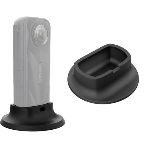 CERFFOOL Tischhalterung für Insta360 X5/X4 Kamera, feste Halterung, rutschfest, aus Silikon, leicht und kompakt, für Action-Kamera-Zubehör von CERFFOOL