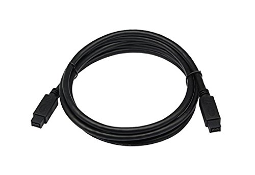 CERRXIAN 1.8M FireWire 800 Schwarz Kabel 9-polig auf 9-polig - IEEE 1394B (für Mac und PC) von CERRXIAN