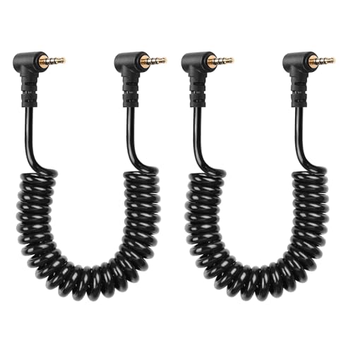 CERRXIAN Audiokabel, 2,5 mm, 2,5 mm, TRRS, 4-poliger Stecker auf Stecker, Stereo, AUX, für Camcorder, Kamera, Fernbedienung, Kopfhörer (ML to ML) von CERRXIAN