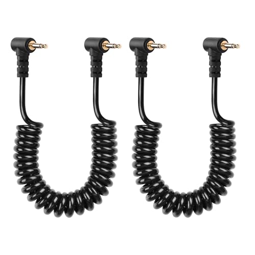 CERRXIAN Audiokabel, 2,5 mm TS, 2-poliger Stecker auf Stecker, Stereo, AUX, für Camcorder, Kamera, Fernbedienung, Kopfhörer, 0,9 m(ML to ML) von CERRXIAN