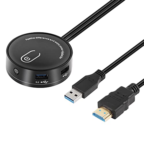 CERRXIAN Computergehäuse, Netzteil, Reset-Schalterbox, PC-Power-Taste an/aus + Reset + Dual-USB-Anschlüsse + 3,5 mm TRRS-Audio + Typ-C-Stromschnittstelle,Desktop-Computer-Gehäuse-Schalter mit Kabeln CERRXIAN Computergehäuse, Netzteil, Reset-Schalterbox, PC-Power-Taste an/aus + Reset + Dual-USB-Anschlüsse + 3,5 mm TRRS-Audio + Typ-C-Stromschnittstelle,Desktop-Computer-Gehäuse-Schalter mit Kabeln von CERRXIAN
