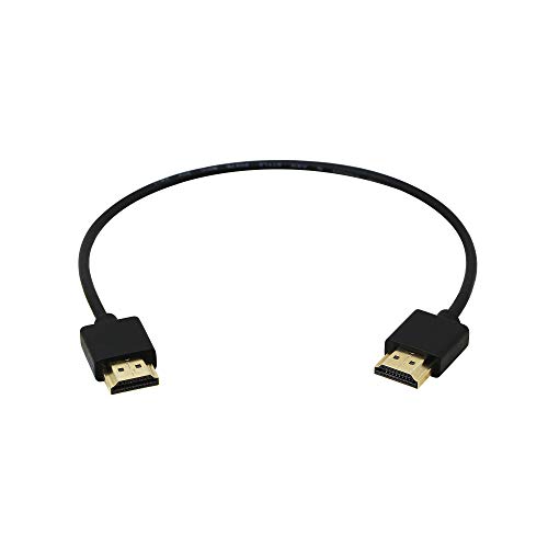 CERRXIAN High-Speed 4K Ultra HD HDMI 2.0 Kabel - 0,3 m (neueste Standard) unterstützt Ethernet, 3D, Audio Return 0.3 Meters HDMI Male to HDMI Male von CERRXIAN