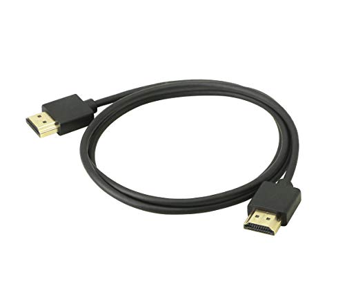 CERRXIAN High-Speed 4K Ultra HD HDMI 2.0 Kabel - 1 m (neueste Standard) unterstützt Ethernet, 3D, Audio Return HDMI Male to HDMI Male von CERRXIAN