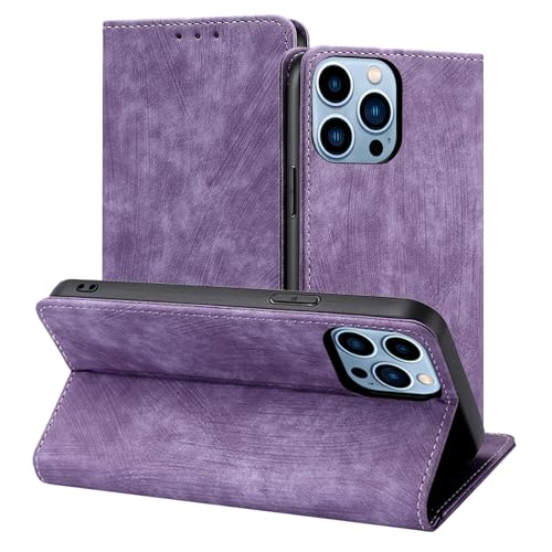 CERUPUIMU Handyhülle Kompatibel mit Tecno Camon 40 Pro 4G 5G 6.78 Zoll Schutzhülle Magnetische Wallet Kartenhalter Flip Hülle Stoßfest PU Leder Klapphüllen Lila CERUPUIMU Handyhülle Kompatibel mit Tecno Camon 40 Pro 4G 5G 6.78 Zoll Schutzhülle Magnetische Wallet Kartenhalter Flip Hülle Stoßfest PU Leder Klapphüllen Lila von CERUPUIMU