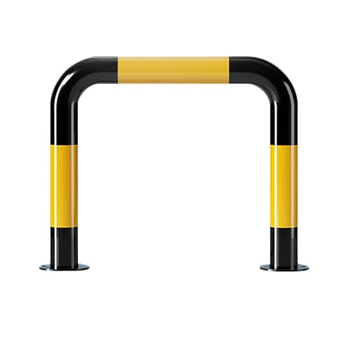 Antikollisionsgeländer for Parkplätze, U-förmige Leitplanke, Antikollisionsstange, Autoblocker, Einparkhilfeblock for Schutz von Auto- und Garagenwänden(23.6 x 19.68in) von CETEOR