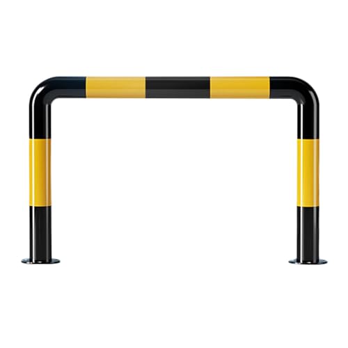Antikollisionsgeländer for Parkplätze, U-förmige Leitplanke, Antikollisionsstange, Autoblocker, Einparkhilfeblock for Schutz von Auto- und Garagenwänden(31.49 x 23.6in) von CETEOR