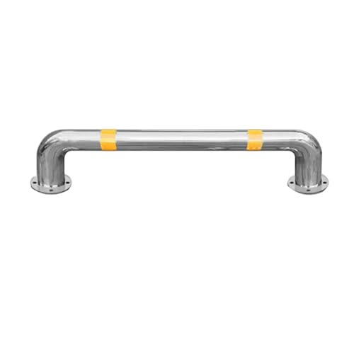 U-förmige Leitplanke, Antikollisionsstange, Parkstopper aus Edelstahl, Antikollisionsgeländer for Parkplätze, U-Bahnen, Schulen(39.37 x 11.8in) von CETEOR