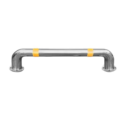 U-förmige Leitplanke, Antikollisionsstange, Parkstopper aus Edelstahl, Antikollisionsgeländer for Parkplätze, U-Bahnen, Schulen(59 x 11.8in) von CETEOR