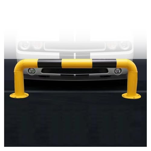 U-förmige Leitplanke, Antikollisionsstange, U-förmiger Parkblocker, runder Parkpfosten, geeignet for das Parken in Schulauffahrten und Garagen(39.37 x 11.8inch) von CETEOR