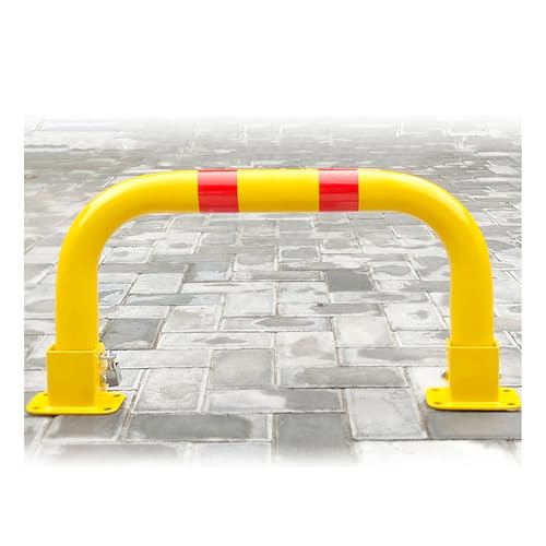 U-förmiges Parkschloss, U-förmiges Leitplanken-Antikollisionsstangen-Oberschloss, zusammenklappbarer reflektierender Blocker for besetzte Parkplätze, for Schulen, Garagen und U-Bahnen(600x300mm) von CETEOR