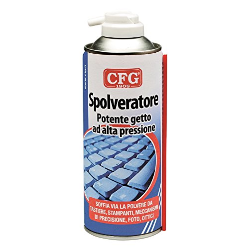 CFG Hochdruckspray, entfernt Schmutz und Fremdkörper von Tastaturen, Druckern etc CFG Hochdruckspray, entfernt Schmutz und Fremdkörper von Tastaturen, Druckern etc von CFG 1808