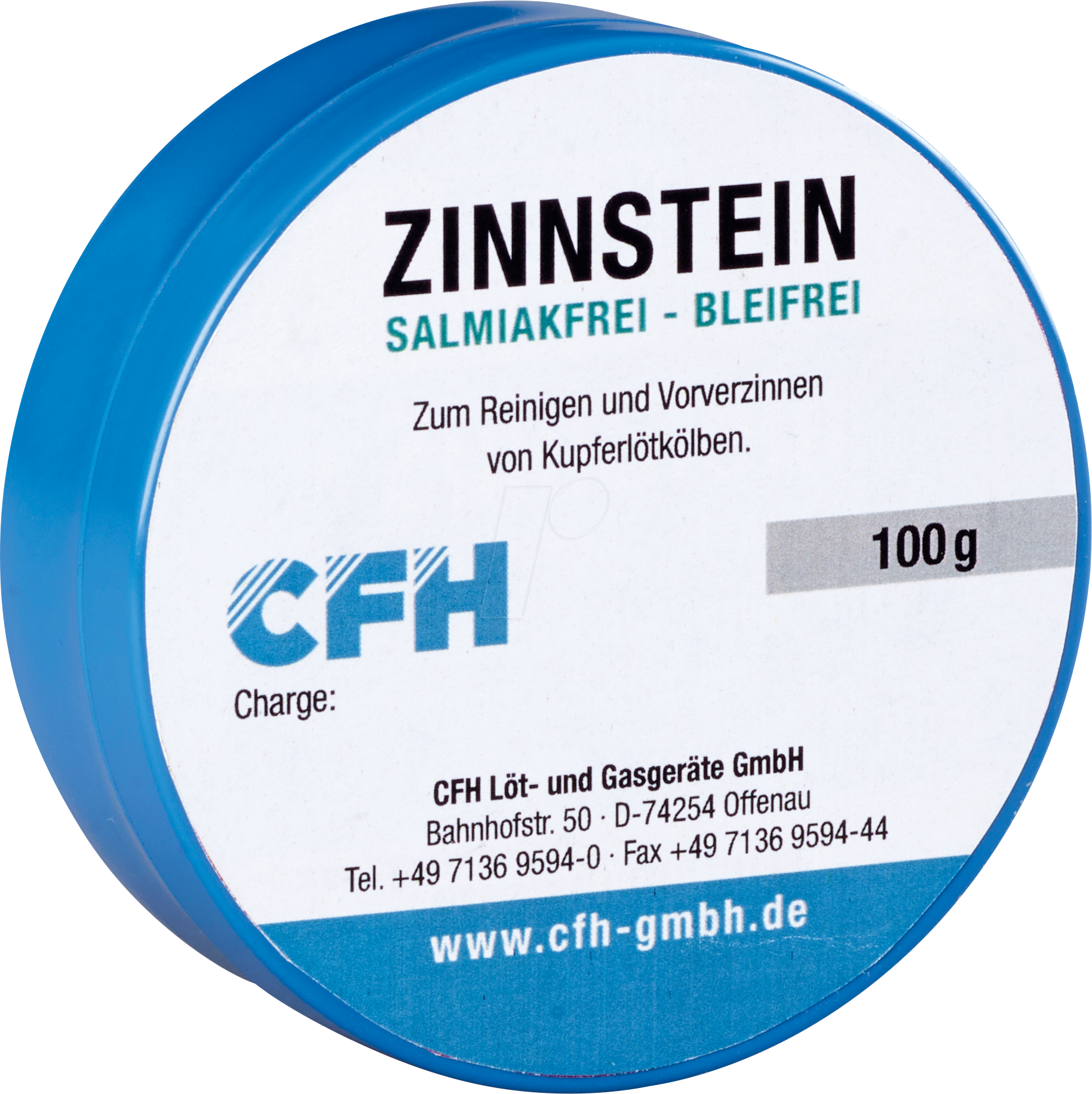 CFH 52231 - Zinnstein salmiakfrei 100 g von CFH