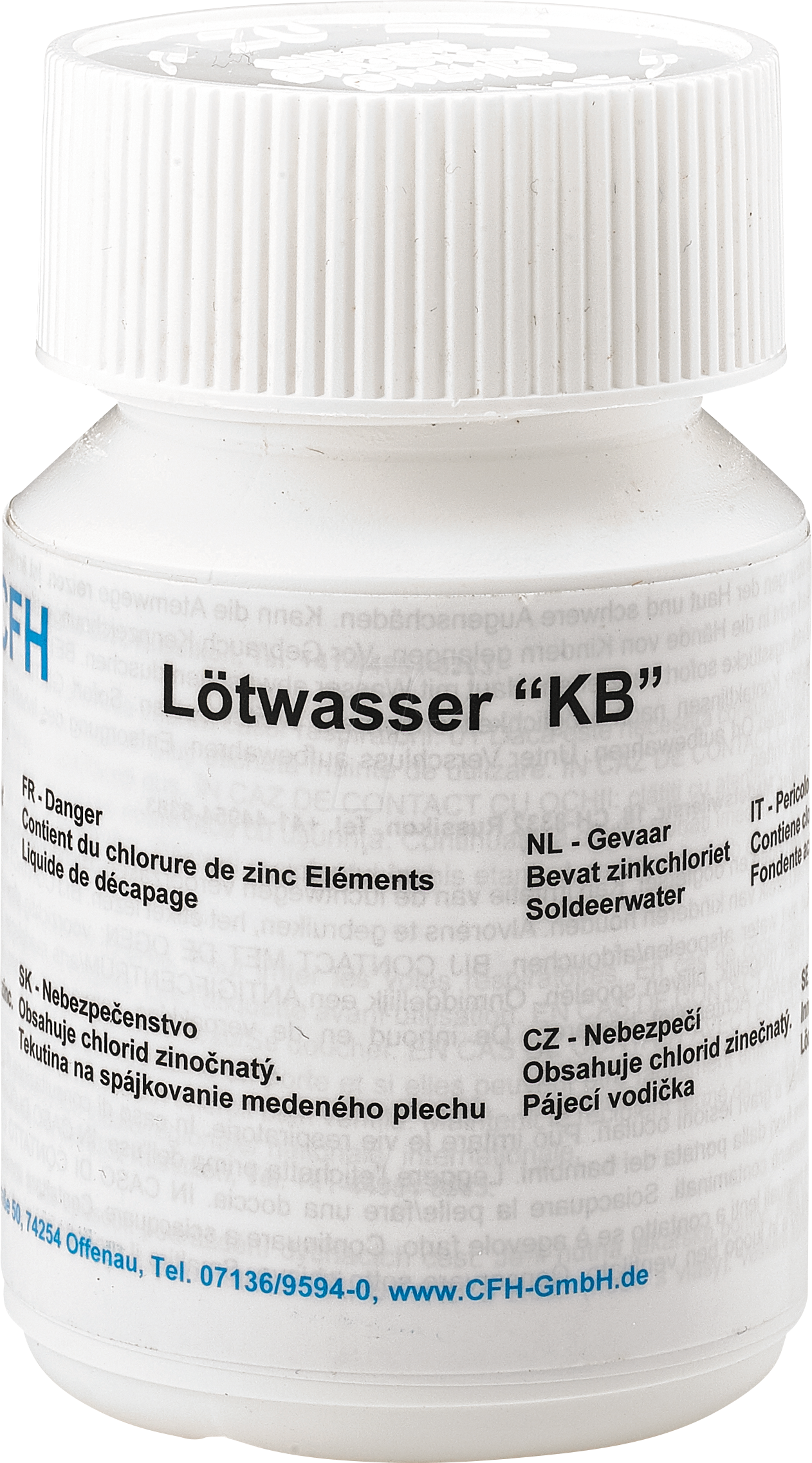 CFH 52368 - Lötwasser LWK 368 100 g Kupferblech von CFH