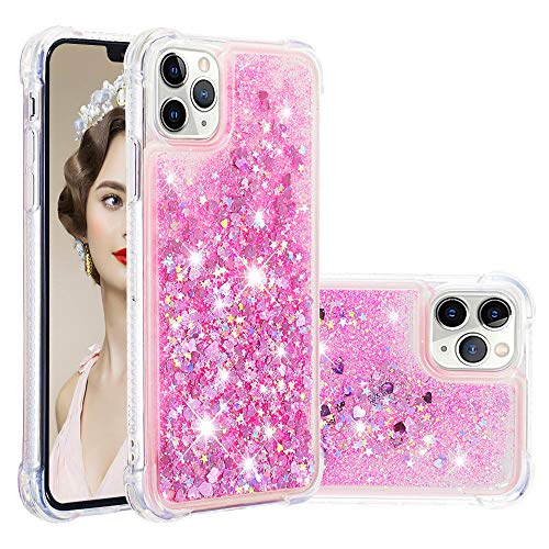 Flüssig Hülle Glitzer für iPhone 11 Pro, Silikon Handyhülle Kratzfest Transparent Flüssig Schutzhülle Vergilbungsbeständig Bling Handytasche Bumper Ultra Slim Case Kompatibel mit Apple Phone 11 Pro Flüssig Hülle Glitzer für iPhone 11 Pro, Silikon Handyhülle Kratzfest Transparent Flüssig Schutzhülle Vergilbungsbeständig Bling Handytasche Bumper Ultra Slim Case Kompatibel mit Apple Phone 11 Pro von CFKNDBP