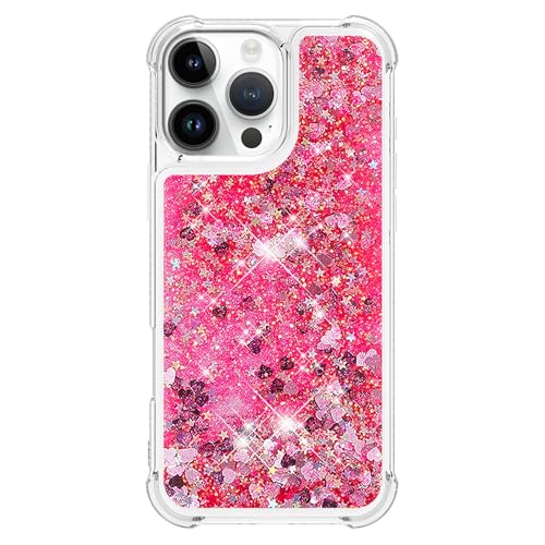Flüssig Hülle Glitzer für iPhone 16 Pro Max, Silikon Handyhülle Kratzfest Transparent Flüssig Schutzhülle Gelb-beständig Bling Handytasche Bumper Ultra Slim Case Kompatibel mit Apple Phone 16 Pro Max Flüssig Hülle Glitzer für iPhone 16 Pro Max, Silikon Handyhülle Kratzfest Transparent Flüssig Schutzhülle Gelb-beständig Bling Handytasche Bumper Ultra Slim Case Kompatibel mit Apple Phone 16 Pro Max von CFKNDBP