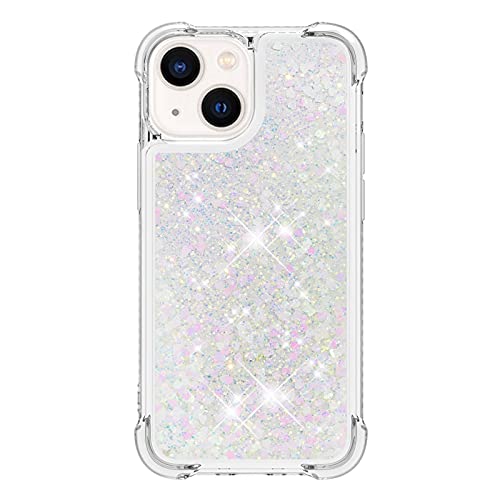 Glitzer Transparent Schutzhülle für iPhone 13 Mini,Silikon Stoßfeste Handyhülle Vergilbungsbeständig Schutzcover Glänzende Flüssigkeit Handytasche Durchsichtig Cover Kompatibel mit Apple Phone 13 Mini Glitzer Transparent Schutzhülle für iPhone 13 Mini,Silikon Stoßfeste Handyhülle Vergilbungsbeständig Schutzcover Glänzende Flüssigkeit Handytasche Durchsichtig Cover Kompatibel mit Apple Phone 13 Mini von CFKNDBP