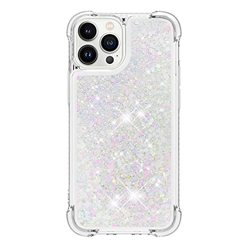 Glitzer Transparent für iPhone 14 Pro Max,Weich Silikon Stoßfeste Handyhülle Vergilbungsbeständig Schutzcover Glänzende Flüssigkeit Handytasche Durchsichtig Cover Kompatibel mit Apple Phone 14 Pro Max Glitzer Transparent für iPhone 14 Pro Max,Weich Silikon Stoßfeste Handyhülle Vergilbungsbeständig Schutzcover Glänzende Flüssigkeit Handytasche Durchsichtig Cover Kompatibel mit Apple Phone 14 Pro Max von CFKNDBP