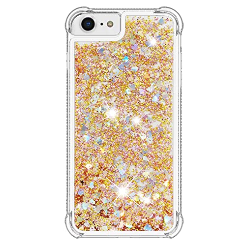 Silikon Hüllen Glitter für iPhone 6 Kratzfest, Ultradünne Bumper Schutzhülle Silikon Durchsichtige Handyhülle Fließende Flüssig Schwimmt Glitzer Handytasche Stoßfeste Kompatibel mit Apple Phone 6 Silikon Hüllen Glitter für iPhone 6 Kratzfest, Ultradünne Bumper Schutzhülle Silikon Durchsichtige Handyhülle Fließende Flüssig Schwimmt Glitzer Handytasche Stoßfeste Kompatibel mit Apple Phone 6 von CFKNDBP