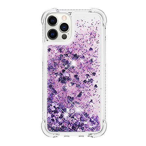 Transparent Silikon Hülle für iPhone 12 Pro, Glitzer Flüssig Handyhülle Stoßfeste Schlanke Vergilbungsbeständig Schutzhülle Kristallklar Silikon Hüllen Gegen Kratze Kompatibel mit Apple Phone 12 Pro Transparent Silikon Hülle für iPhone 12 Pro, Glitzer Flüssig Handyhülle Stoßfeste Schlanke Vergilbungsbeständig Schutzhülle Kristallklar Silikon Hüllen Gegen Kratze Kompatibel mit Apple Phone 12 Pro von CFKNDBP
