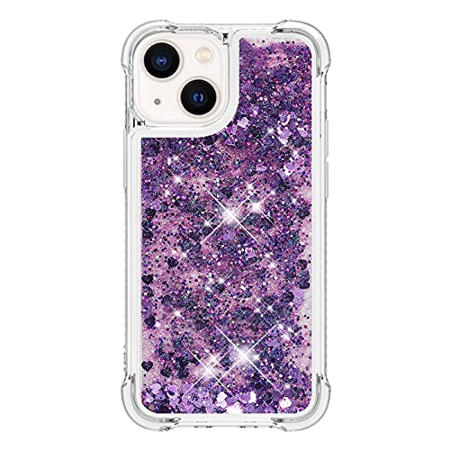 Transparent Silikon Hüllen für iPhone 13, Glitzer Flüssig Handyhülle Stoßfeste Schlanke Vergilbungsbeständig Schutzhülle Kristallklar Silikon Schutzcover Gegen Kratze Kompatibel mit Apple Phone 13 Transparent Silikon Hüllen für iPhone 13, Glitzer Flüssig Handyhülle Stoßfeste Schlanke Vergilbungsbeständig Schutzhülle Kristallklar Silikon Schutzcover Gegen Kratze Kompatibel mit Apple Phone 13 von CFKNDBP