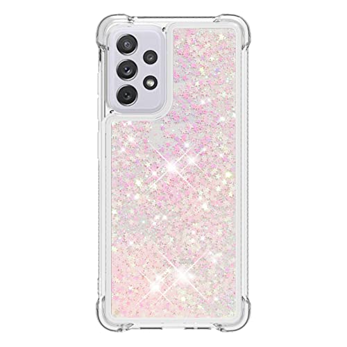 Transparent TPU Hülle für Galaxy A73 5G,Vergilbungsbeständig Glitzer Flüssig Schutzcase Silikon Stoßfeste Handycover Ultra Slim Bling Schutz Tasche Kratzfest Kompatibel mit Samsung Galaxy A73 5G Transparent TPU Hülle für Galaxy A73 5G,Vergilbungsbeständig Glitzer Flüssig Schutzcase Silikon Stoßfeste Handycover Ultra Slim Bling Schutz Tasche Kratzfest Kompatibel mit Samsung Galaxy A73 5G von CFKNDBP