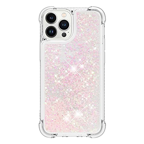 Transparent TPU Hülle für iPhone 13 Pro Max,Vergilbungsbeständig Glitzer Flüssig Schutzcase Silikon Stoßfeste Handycover Ultra Slim Bling Schutz Tasche Kratzfest Kompatibel mit Apple Phone 13 Pro Max Transparent TPU Hülle für iPhone 13 Pro Max,Vergilbungsbeständig Glitzer Flüssig Schutzcase Silikon Stoßfeste Handycover Ultra Slim Bling Schutz Tasche Kratzfest Kompatibel mit Apple Phone 13 Pro Max von CFKNDBP
