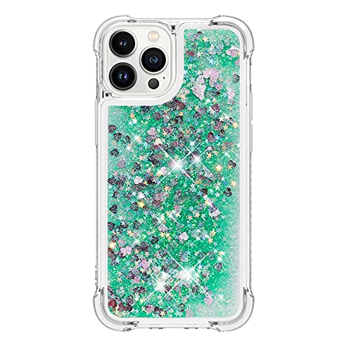 iPhone 15 Pro Transparent Hüllen Glitzer, Silikon Kratzfest Handycover Ultradünne Glitzer Flüssig Schutzcase Gelb-beständig Fallschutz Handycover Hard Case Stoßfeste Kompatibel mit Apple Phone 15 Pro iPhone 15 Pro Transparent Hüllen Glitzer, Silikon Kratzfest Handycover Ultradünne Glitzer Flüssig Schutzcase Gelb-beständig Fallschutz Handycover Hard Case Stoßfeste Kompatibel mit Apple Phone 15 Pro von CFKNDBP
