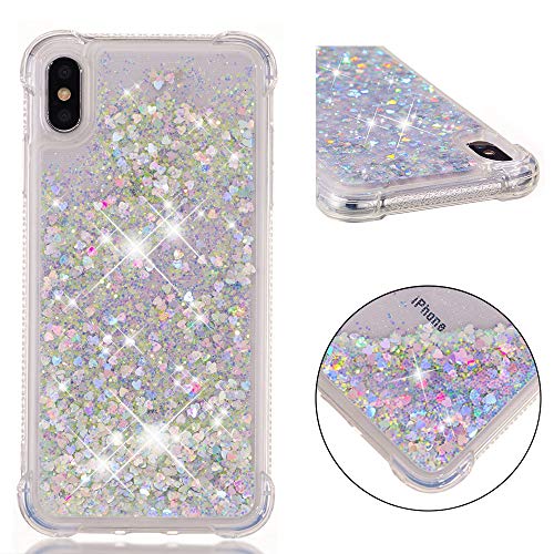 iPhone XS Max Glitzer Flüssig Hülle, Silikon Hüllen Durchsichtig Vergilbungs Handytasche Bling Kratzfest Handycover Ultradünne Bumper Flüssigkeit Schutzcover Bling Kompatibel mit Apple Phone Xs Max iPhone XS Max Glitzer Flüssig Hülle, Silikon Hüllen Durchsichtig Vergilbungs Handytasche Bling Kratzfest Handycover Ultradünne Bumper Flüssigkeit Schutzcover Bling Kompatibel mit Apple Phone Xs Max von CFKNDBP