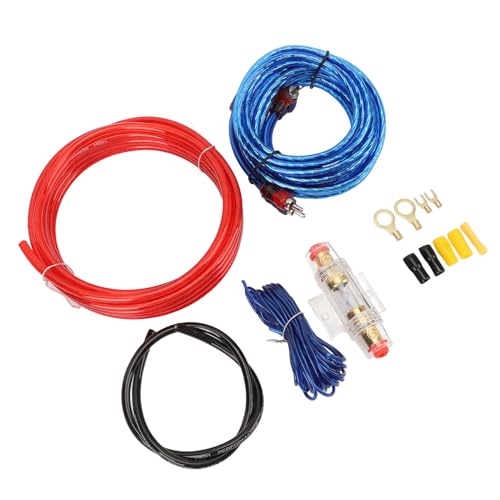 10 Gauge -Verstärker -Installationskit 14.76ft Stromkabel Subwoofer -Verstärkungskit mit 60A für Auto -Funk -Subwoofer Stall Getriebe Wide Compatibility Netzteil Versorgung 10 Gauge -Verstärker -Installationskit 14.76ft Stromkabel Subwoofer -Verstärkungskit mit 60A für Auto -Funk -Subwoofer Stall Getriebe Wide Compatibility Netzteil Versorgung von CFTGIW