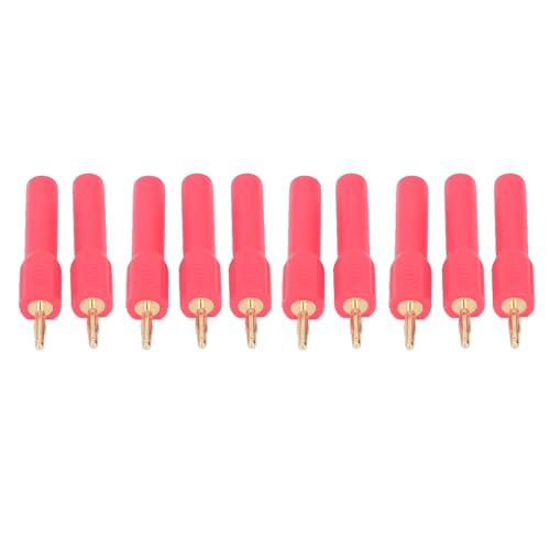 10pcs Banana -Steckeranschluss 2 Mm M Bis 4 Mm Fem A Gold Plattiert B 30V Schwarz D Plattiert B 30V Schwarze Bananen -Plugsbanana Stecker ConnectorBanana ConnectorBanana Anschluss Adapter2m M Bis von CFTGIW
