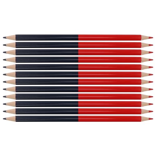 12pcs Bleistifte Set Doppelseitig Löschbare Vorschärfte Stifte Zum Zeichnen des Schreibens Zur Korrektur von Hausaufgaben Rote und Blaue Stifte Doppelseitiger Bleistiftdouble Ended Bleistift -Dual 12pcs Bleistifte Set Doppelseitig Löschbare Vorschärfte Stifte Zum Zeichnen des Schreibens Zur Korrektur von Hausaufgaben Rote und Blaue Stifte Doppelseitiger Bleistiftdouble Ended Bleistift -Dual von CFTGIW