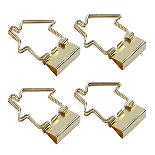 15pcs Clips Clamps Metall Boxed Tail Office -Datei Aufbewahrung Packedail Clamp/Holder Gold Katze Geformtes Griff Stark und stabil: Lichtbogenform, Exquisite Verarbeitung, Nicht Einfach zu von CFTGIW