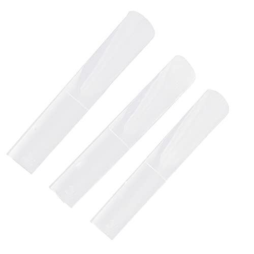 3 PCs Altoxophon Reed Tragbarer Verschleiß Advantomativer Handwerk Altsaxophon Reedtransparent Altsaxophon Reed Sax Saxophon Reedsaaxophon 2,5Reeds für Alto (Transparent) von CFTGIW