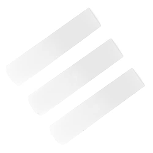 3 PCs Altoxophon Reed Tragbarer Verschleiß Advantomativer Handwerk Altsaxophon Reedtransparent Altsaxophon Reed Sax Saxophon Reedsaaxophon 2,5Reeds für Alto (WHITE) von CFTGIW