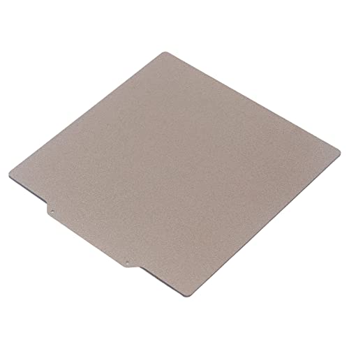 3D -Drucker -Stahlplatte Tafel Stee 3D -Druckerstahlplatte Doppelseitig Starke Haftung Magnetgummiplatte für E12 E16 310 X 310 Mm A mit Großzügiger A 310 Mm Blatt Ausgestattet von CFTGIW