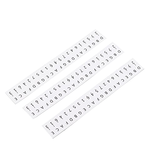 3pcs Keys Aufkleber 17? Key Kalimba Staff Beschriftungen Daumen Klavierknopf Musical Note Dekoration White Keys StickerSkalimba Aufkleber17? Key Kalimba Stickerthumb Piano Stickerkalimba Stab (WHITE) von CFTGIW